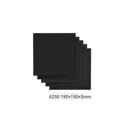Frosted Acrylic Sheet for Snapmaker 2-0 - 190 - 190 - 3mm - 5-Pack