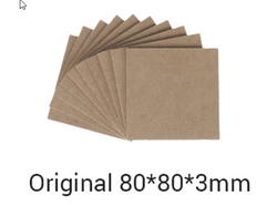 Snapmaker MDF Wood Sheet - 80x80x3mm - 10-pack unter Snapmaker