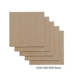 Snapmaker MDF Wood Sheet-A350 - 300x300x3mm - 5-pack